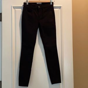 NWT brushed velvet jean leggings. 5 pocket styling